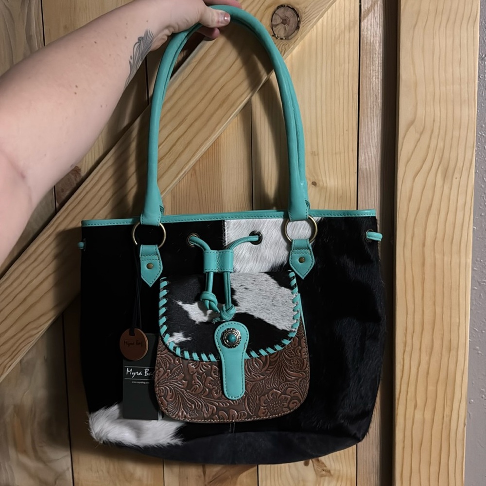 Myra Bag Cowhide Handbag